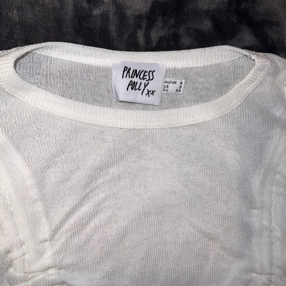 Princess Polly Zoey Sheer Top Size 2 - Picture 11 of 16
